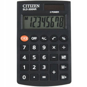 Kalkulator kieszonkowy CITIZEN SLD-200NR 6x9,5 cm