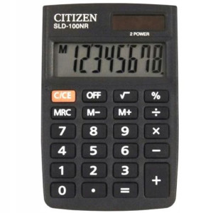 Kalkulator kieszonkowy CITIZEN SLD-100NR 5,9x8,7cm