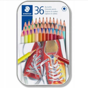Kredki sześciokątne 36 kolorów STAEDTLER
