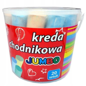 Kreda chodnikowa JUMBO opk. 20 szt.