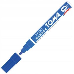 Marker olejowy TOMA niebieski TO-440