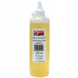 Olej do niszczarki do smarowania noży 250ml. OPUS