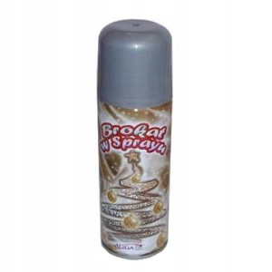 Brokat w sprayu 250ml srebrny
