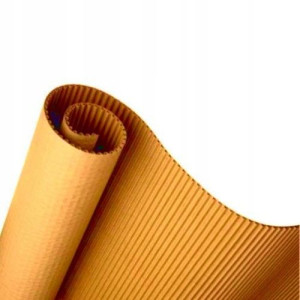 Tektura falista 50x70cm żółta 707 rolka