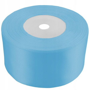 50mm WS8099 Wstążka satynowa błękitna 32mb
