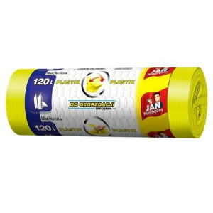 JN Worki do segregacji plastiku żółte 10szt. 120L