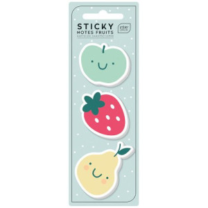 Karteczki samoprzylepne kształty Fruits