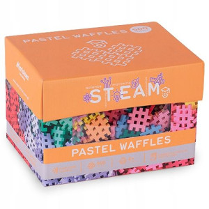 Klocki Wafle mini Pastel 500 szt.