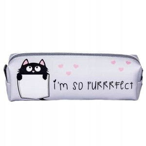 Piórnik kostka I'm so purrrfect kotek PEN 553