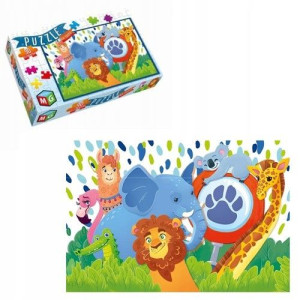 Puzzle NA TROPIE 90 elementów Multigra
