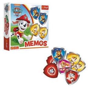 Gra pamięciowa MEMOS PAW PATROL Trefl