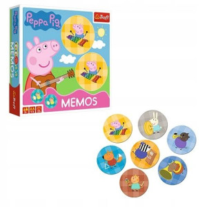 Gra pamięciowa MEMOS PEPPA Trefl