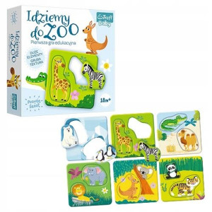 Gra edukacyjna IDZIEMY DO ZOO BABY Trefl