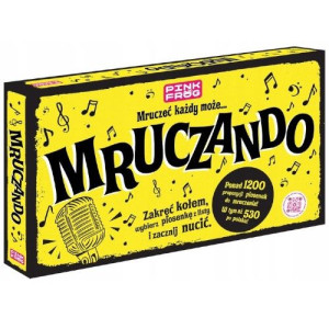 Gra muzyczna rodzinna Mruczando Pink Frog 8+