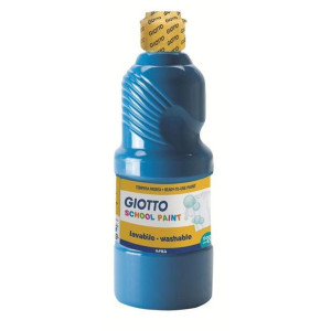 Farba tempera 500ml GIOTTO jasna niebieska