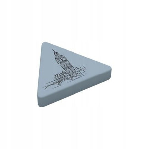 Gumka ołówkowa TRIANGLE XL trójkątna Berlingo