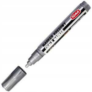 Marker kredowy 4,5mm srebrny TO-292