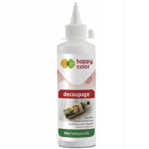 Klej do decoupage, butelka 250g Happy Color