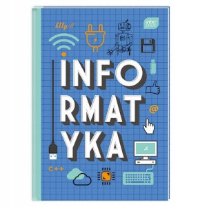 Brulion tematyczny A5 80k kratka INFORMATYKA INT