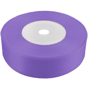 Tasiemka wstążka 25 mm satynowa fioletowa 32mb