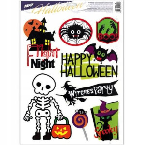 Naklejka halloween HA003 30x42cm