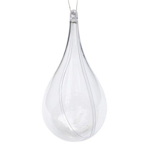 Bombka akrylowa sopel 18cm, 5 szt. AKR-18