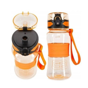 Bidon szkolny Coolpack 390 ml pomarańczowy