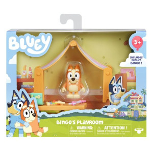 Bluey Blue Zestaw Bingo figurka Pokój zabaw namiot