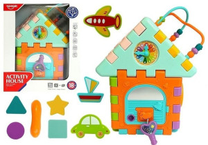 Domek Edukacyjny Sorter Labirynt Dla Niemowlaka