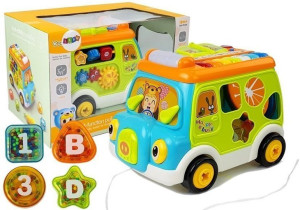 Autobus Muzyczny Z Projektorem Pianinko Sorter