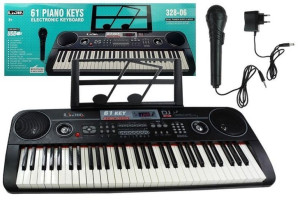 Keyboard Organy Dla Dzieci Pianinko Mikrofon Usb
