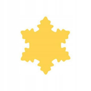 Dziurka ozdobny 2,5 cm Śnieżynka 146