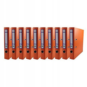 Segregator A4 EKOBOX 50mm POMARAŃCZOWY 10szt.