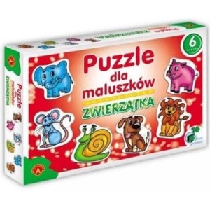 Puzzle dla maluszków- Zwierzątka Alexander