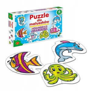 Puzzle dla maluszków- Podwodne zwierzęta Alexander