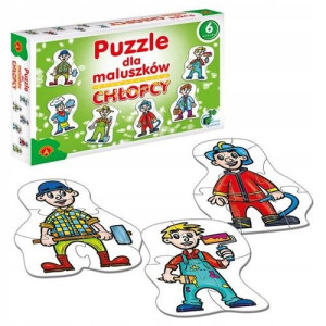 Puzzle dla maluszków- Chłopcy Alexander