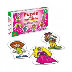 Puzzle dla maluszków- Dziewczynki Alexander