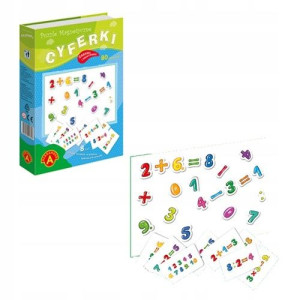 Puzzle magnetyczne- CYFERKI Alexander