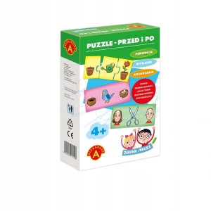 Puzzle Przed i Po- Zabawa i nauka Alexander