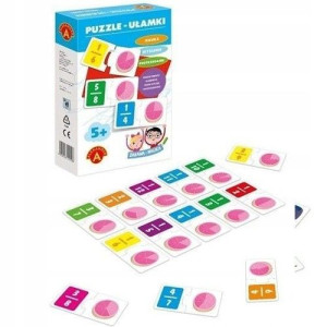 Puzzle ułamki- zabawa i nauka Alexander