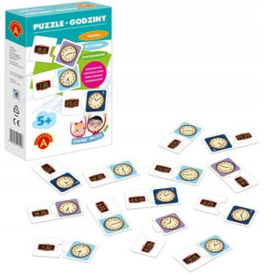 Puzzle Godziny- zabawa i nauka Alexander