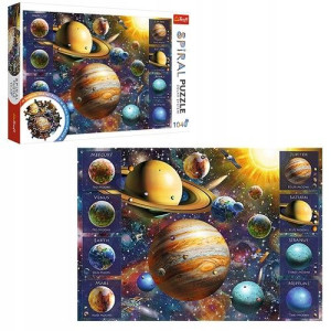 Puzzle 1040 - Spiral puzzle Układ Słoneczny Trefl