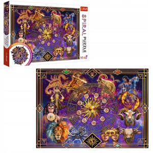 Puzzle "1040 - Spiral puzzle Znaki zodiaku