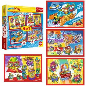 Puzzle "4 w 1 - Tajni szpiedzy" Trefl
