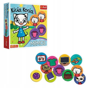 Gra MEMOS KICIA KOCIA Trefl