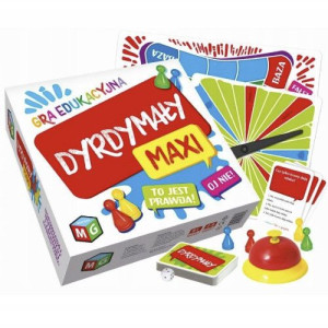 Gra edukacyjna quiz DYRDYMAŁY MAXI Multigra