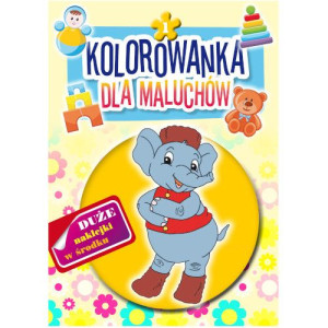 Kolorowanka A4 dla maluchów 1