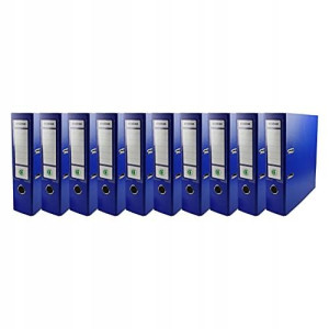 Segregator A4 PP EKOBOX 80mm NIEBIESKI 10szt.