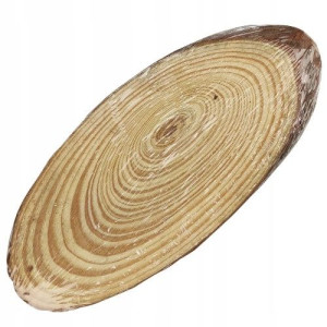 Dekoracja podkładka drewniana 20cm plaster