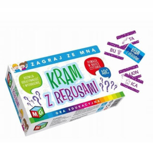 Gra edukacyjna Kram z rebusami logiczna